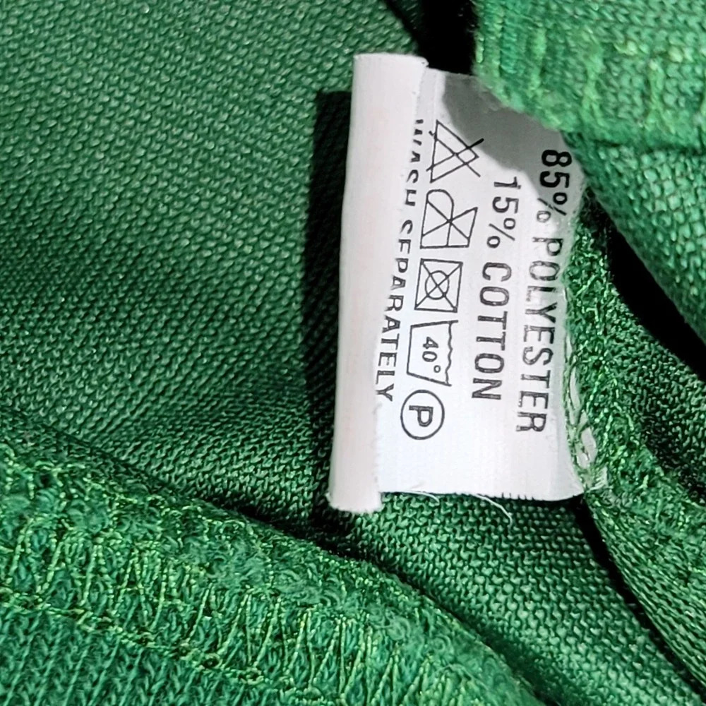 LFR Ireland Track Jacket Mens Kelly Green Full Zip Embroidered Crest Size 7-8